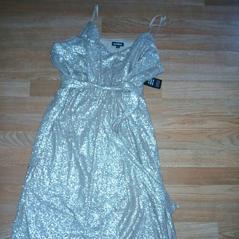 Express Sequin Dress